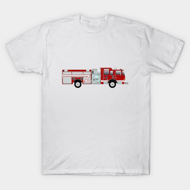 Birmingham Fire and Rescue service T-Shirt by BassFishin